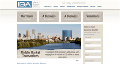 Desktop Screenshot of indianabusinessadvisors.com